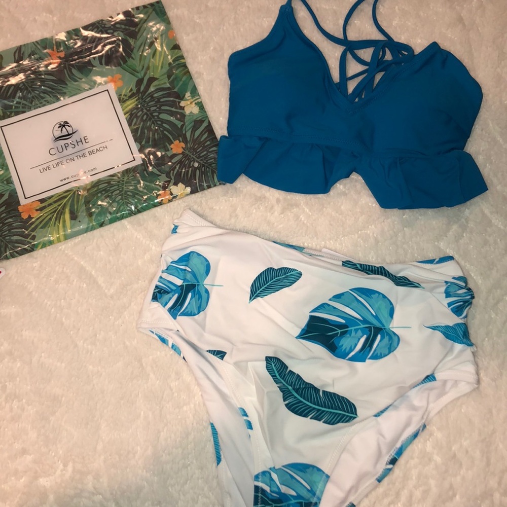 CupShe Floral Bikini Set